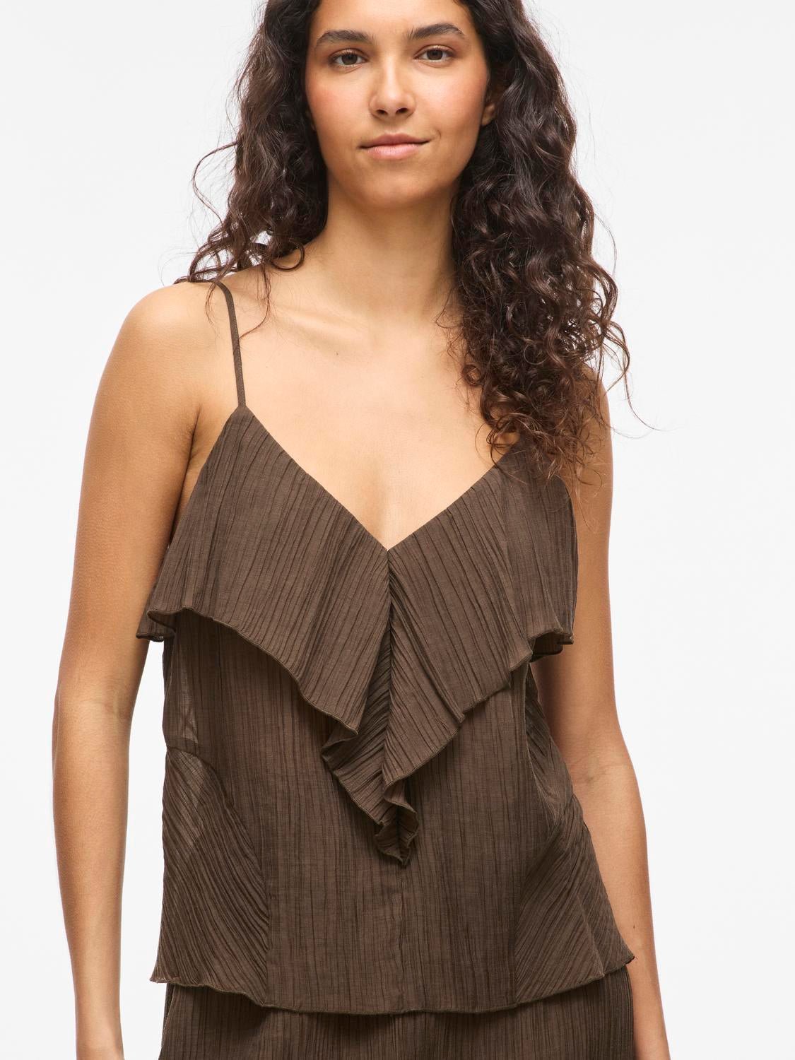 VIDANIRA Top - Slate Black - VERO MODA & VILA Bergvik